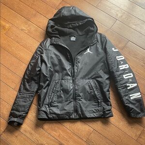Jordan Black Hooded Jacket